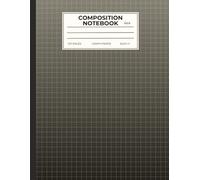 Graph Paper Notebook: 4x4 Quad Ruled Composition Notebook: 8.5 x 11 inches, 100 Pages, Grid Design for School, Office, and College Students | Notebook for Drawing, Math, Physics and Work