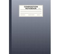 Graph Paper Notebook: 4x4 Quad Ruled Composition Notebook: 8.5 x 11 inches, 200 Pages, Grid Design for School, Office, and College Students | Notebook for Drawing, Math, Physics and Work