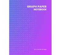 Graph Paper Notebook 8.5 x 11, 4x4 Grid, 120 Pages: Perfect for Math, Notes, Sketches, and Planning