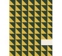Graph Paper Notebook 8.5 x 11 | Large Grid Notebook | Math, Engineering, School, Drawing | 120 Pages | Charcoal and Mustard Soft Cover