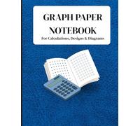 Graph Paper Notebook: 8.5" x 11" Large Quad Ruled Journal for Math, Science & Notes | 140 Pages: Large 8.5 x 11 Graph Paper Notebook - 140 Page Quad Ruled Composition Book for Students & Professionals