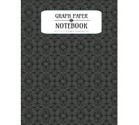 GRAPH PAPER NOTEBOOK: 8.5x11 in / 200 pages / Quad Ruled 5x5 (DARK)