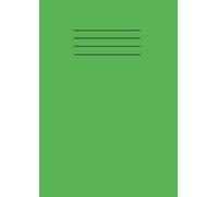 Graph Paper Notebook A4: Maths Exercise Book: 5mm (0.5cm) squared Paper for Mathematics, Graph, Writing Pad A4, 100 Pages Quad Ruled - Green Paperback