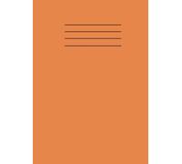 Graph Paper Notebook A4: Maths Exercise Book: 5mm (0.5cm) squared Paper for Mathematics, Graph, Writing Pad A4, 100 Pages Quad Ruled - Orange Paperback