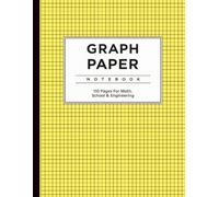 Graph Paper Notebook: Beautiful Yellow Color Design Cover | 5x5 Grid Graph Paper Notebook | 110 Pages | Large 8.5 x 11 Quad Ruled Notebook for Math, Engineering, School & Drawing