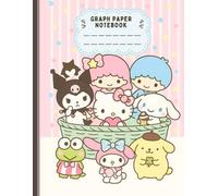 Graph Paper Notebook | Cute Friends Gathering Over a Bread Basket | 8.5 x 11 in | 100 Pages: Squared Grid | Soft Lines | Planner Included | Math ... STEM, Drawing, Journaling, and Gift Giving