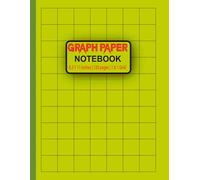 Graph Paper Notebook: Designed for Engineers, Students, and Architects - Extra-Large 1x1 Grid Paper for Accurate Calculations, Plans, and Technical Drawings