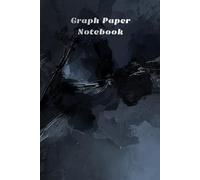 Graph Paper Notebook for Math - Wide Grid with Margin | 150 Pages | 6x9 Inch Quad Ruled Composition Book for Students | Perfect for Middle School, High School & College Math