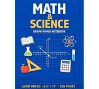 Graph Paper Notebook for Maths & Science: Quad Ruled Grid Notebook || 100 Page Graph Paper for Students || Graph Practice Book for Exams