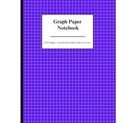 Graph Paper Notebook "Gridlocked Ideas: A stylish 2025 8.5x11 graph paper notebook featuring 100 quad-ruled pages and a sleek blue cover. Ideal for ... of vibrant colors to spark your creativity."