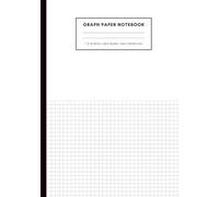 Graph Paper Notebook Half Grid 5x5 Half Blank: Creative Drawing And Writing Notebook For Sketches And Notes for Biology, Chemistry, Physics and Engineering Students