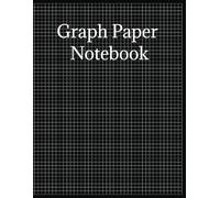 Graph Paper Notebook: Helps with school, math, engineering, design, 8.5x11in, 100 pages, small squares, graphed journal style,