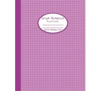 Graph Paper Notebook Quad Ruled: 4 X 4 Grid Paper Composition Journal for School, Work, Science and Drawing