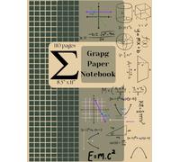 Graph paper notebook - Quadrille composition book for math, science & engineering students, school & work