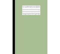 Graph Paper Notebook Small: Quad Ruled Grid Composition Notebook, 4x4 Sage Green Workbook, 1/4 Inch Squares, 4 Squares Per Inch, 100 Pages