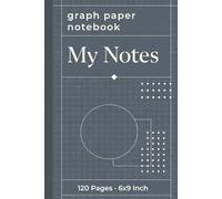 Graph Paper Notebook: Soft Pastel Grid Paper Journal, Quad Ruled 5×5, 120 Pages, 6×9 Inch - Aesthetic Notebook for Math, Science, Bullet Journal & Notes