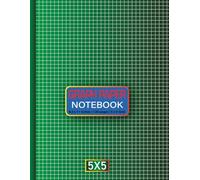 Graph Paper Notebook: Structured 5x5 Graph Notebook for Technical Drawing, Calculations, and Visual Organization - 8.5” x 11” with 120 Grid-Filled Pages