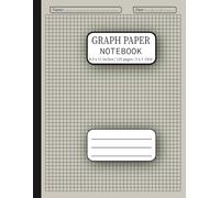 Graph Paper Notebook: Versatile Graph Paper Journal Featuring 100 Pages of 5x5 Grid Sheets for Students, Teachers, Architects, and Everyday Use