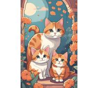 Graph Ruled Notebook Sweet Cats: A5 96-page Grid Paper Notebook, Quad Ruled, Paws and Graphs: A Cute Cats Inspired Grid Ruled Notebook for school and studies