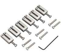 graph tech GT PG 8000 F0 - Perizoma Saver Classics Strat Style in acciaio spazzolato