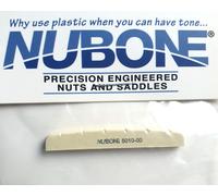 Graph Tech LC-5010-10 NuBone Nut Fessurato, Sella F-Style Piatta In Fondo 1Pc