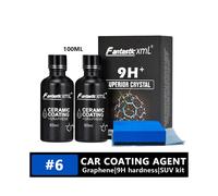 (Graphene Ver x 2) Shampoo per autolavaggio 500 ml/flacone Vernice super schiumogena Prodotti per auto
