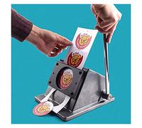 Graphic Punch Die Cutter Paper Multi Sheets Stack Button(58mm)