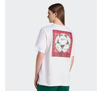adidas Originals - T-shirt bianca con grafica-Bianco S