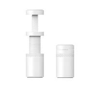 Graphics Card Holder, GPU Holder, Alluminio, Height-Adjustable, Graphics Card Base, supporto GPU Black (bianco, 26 mm-50 mm)