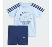 Graphics Cycling Shorts Set Kids Clear Sky / Night Indigo 9-12M