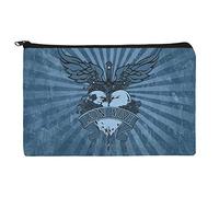 GRAPHICS & MORE Bon Jovi - Trousse organizer per cosmetici, motivo: cuore e pugnale, OneSize