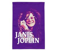 GRAPHICS & MORE Janis Joplin - Bandiera da giardino con sorriso