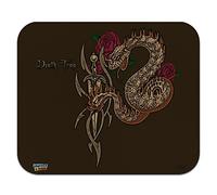 GRAPHICS & MORE Tappetino per mouse sottile a basso profilo con trappola mortale, serpente, spada, motociclista, chopper