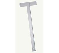 GRAPH'IT Righello a T Fisso 80 cm - Acrilico trasparente resistente - Biselletto graduato, bordo antimacchia - Ideale per disegno tecnico e architettura - Tracciato preciso - Liceo, professionale