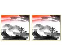 GRAPH'IT Shikishi - Ritratto piccolo, 13,5 x 12 cm (Confezione da 2)