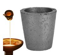 Graphite Crucibles - Metal Furnace And Refining Tool Mold For Melting, Casting, & Pouring | Durable Accessory For Garage Workshop, Backyard Blacksmith Shop, Factory, And Jewelry Studio Use