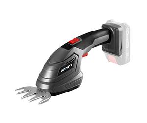 GRAPHITE Decespugliatore 3 in 1 per cespugli, siepi e correzione dei bordi del prato, senza batteria agli ioni di litio da 18 volt, tagliasiepi e triplo punta, 3/8", peso 1,83 kg