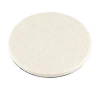 GRAPHITE Feltro lucidante in , 125 x 8 mm, disco in feltro per smerigliatrice angolare e trapano, cuscinetto per lucidatura per metallo e vernice, accessorio professionale in 58T467