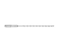 GRAPHITE SDS Plus - Punte per trapano a percussione robuste con doppia vite per cemento, pietra naturale e mattoni, utensili ad alte prestazioni per costruzione e casa - SDS Plus