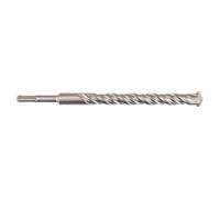 GRAPHITE SDS Plus - Punte per trapano a percussione robuste con doppia vite per cemento, pietra naturale e mattoni, utensili ad alte prestazioni per costruzione e casa - SDS Plus