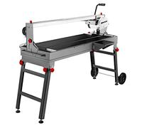 GRAPHITE Tagliapiastrelle 1200 W, velocità 2950/min-1, gamma di smussatura 0° ÷ 45°, profondità massima di taglio 90º/45º 58/45 mm - taglio preciso di piastrelle per risultati professionali