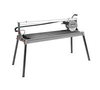 GRAPHITE Tagliapiastrelle e pietre 1500 W, 250 x 25, area di taglio 1200 mm, lama: 250 mm x 25 mm, 2950 al minuto, profondità di taglio max 90º/45º 52/46 mm