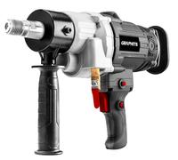 GRAPHITE Trapano diamantato 2.200 W; 2.000 giri/min; mandrino da 1 ¼" di diametro; accessori: supporto, maniglie, supporto per spalla, foratura a umido in pietra, asfalto, cemento armato