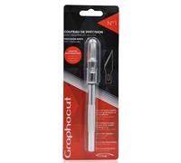 GRAPHO'CUT Coltello #1 manico antiscivolo & cappuccio di sicurezza