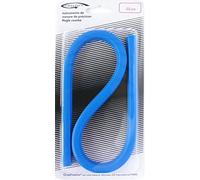 Graphoplex - Righello flessibile curvo, colore: Blu 50 cm blu