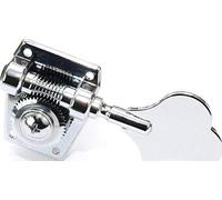 GraphTechPRB-4401-C0 - Cuffie per basso Ratio, con retro aperto con bottone a pressione Classic Clover Leaf a 4 corde, 4 in-Line, Bass Side (Left), cromato