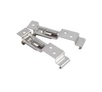 GRAPID Automotive® Supporto per targa senza cornice in acciaio inossidabile - Supporto universale - Nessuna oscillazione - Nessuna vibrazione - Fissaggio invisibile