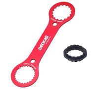 Graplan Chiave per Movimento Centrale,Strumento per Chiave BB,Chiave Center Lock con Adattatore Chiave per Guarnitura per Dub/Tl-Fc32 / Tl-Fc25 / Tl-Fc24 per Le Riparazioni in Bicicletta