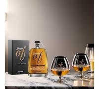 Grappa Amarone Barricata Bonollo 70cl 42% Vol. con 2 Calici Balloon Firmati e Shopper Bonollo