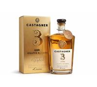 Grappa Castagner Leon Riserva 3 Anni - Invecchiata in Barrique - 70cl - 38% Vol - Grappa Invecchiata Italiana Morbida ed Elegante - Distillato Premium